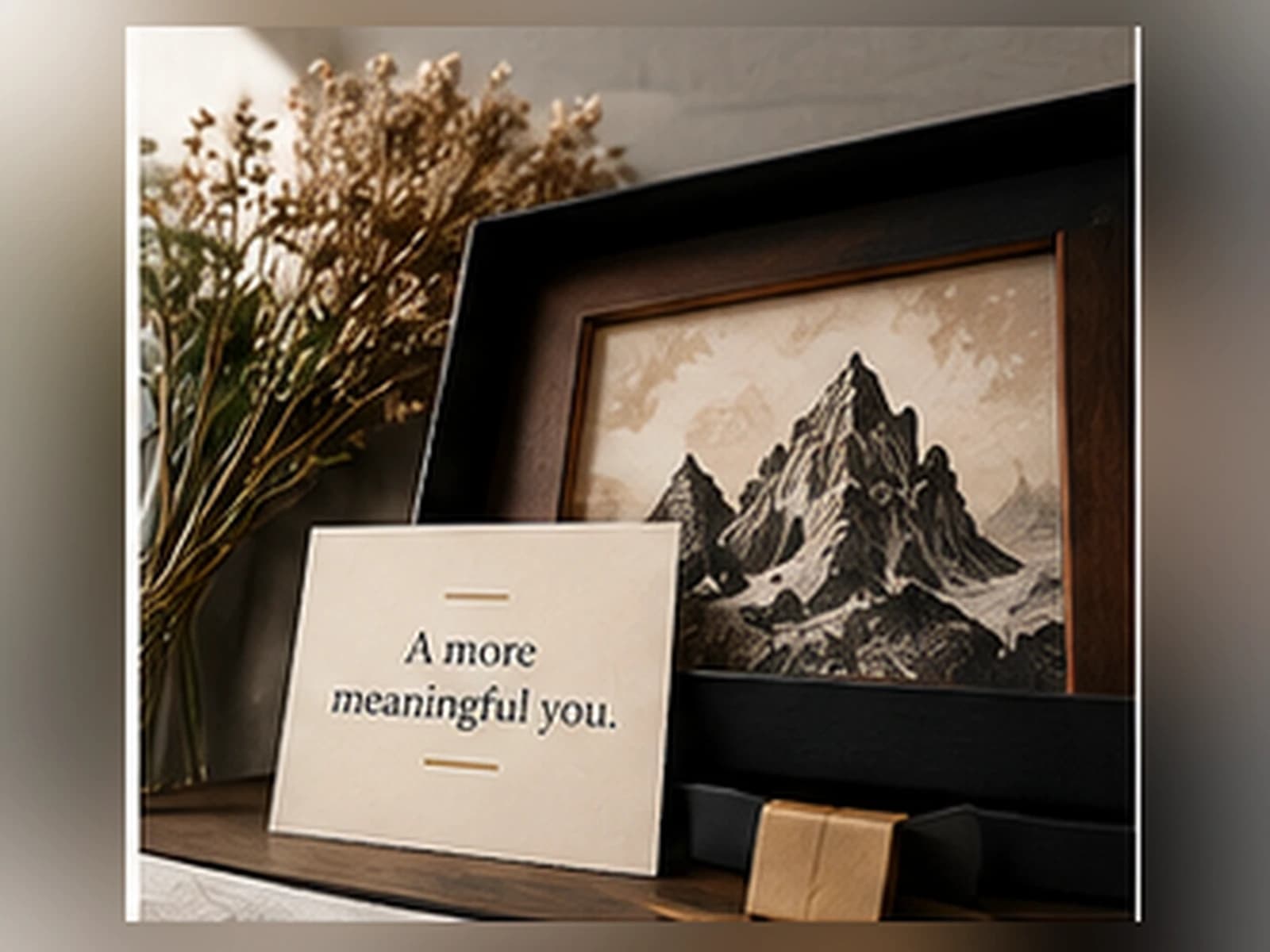 Cosmic Living art gift presented in premium neutral packaging